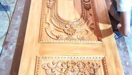 Mẫu cửa gỗ tự nhiên - gỗ công nghiệp cao cấp 2025